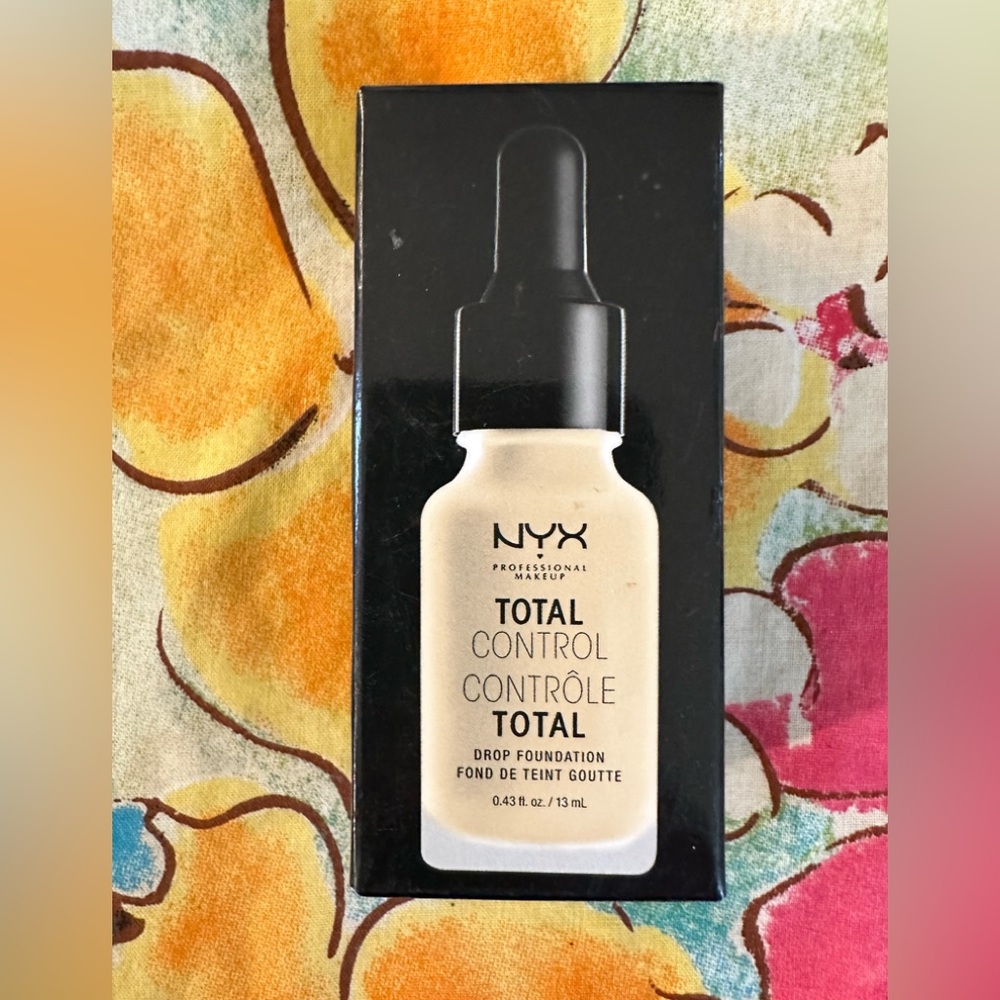 NYX Total Control Drop Foundation TCDF06 Vanilla NIB